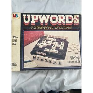 Upwords A 3-Dimensional Word Game Complete VTG Complete
